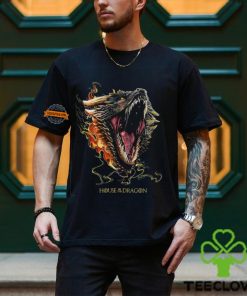 Game of Thrones Drogon Front Print T Shirt