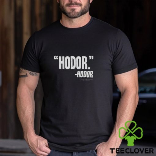 Game of Thrones Hodor Thoughts Big & Tall T Shirt