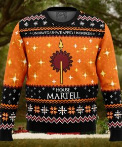 Game of Thrones House Martell Ugly Christmas Sweater