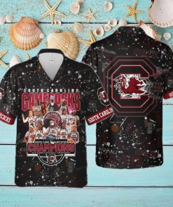 Gamecocks 2024 Champions Women’s Basketball Championship Hawaiian Shirt