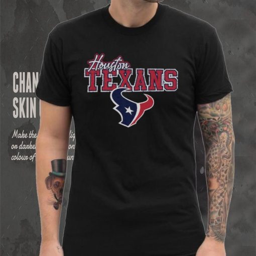 Gameday Couture Gray Houston Texans In The Spotlight Tonal Leopard Print Shirt