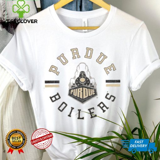 Gameday Couture Purdue Boilermakers White Vintage Days Oversized Lightweight T Shirt