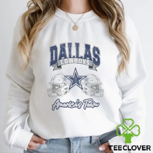 Gameday Couture White Dallas Cowboys Passing Time Pullover Sweathoodie, sweater, longsleeve, shirt v-neck, t-shirt