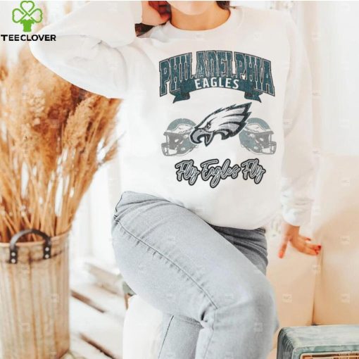 Gameday Couture White Philadelphia Eagles Passing Time Pullover Shirt