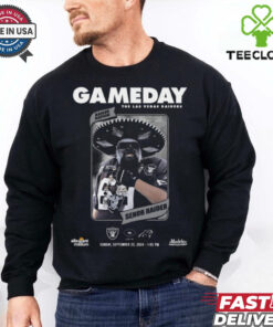 Gameday NFL The Las Vegas Raiders vs Carolina Panthers Senor Raider Sept 22 2024 t shirt