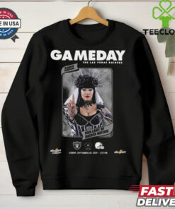 Gameday NFL The Las Vegas Raiders vs Cleveland Browns Our Lady Of Raider Nation Sept 29 2024 t shirt