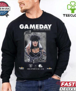 Gameday NFL The Las Vegas Raiders vs Cleveland Browns Our Lady Of Raider Nation Sept 29 2024 t shirt 1 Gameday NFL The Las Vegas Raiders vs Cleveland Browns Our Lady Of Raider Nation Sept 29 2024 t shirt