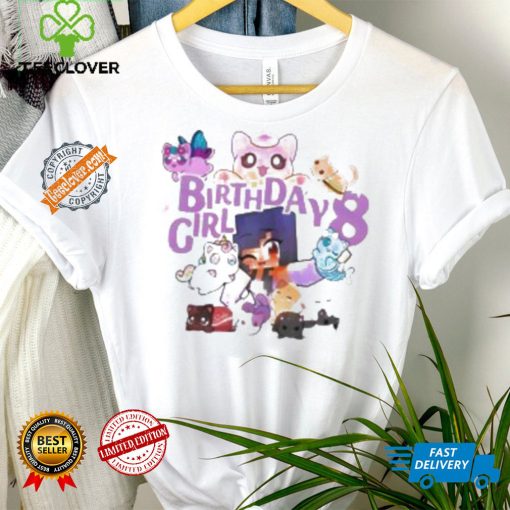 Gamer Birthday Girl Gamer Cat Shirt