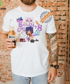 Gamer Birthday Girl Gamer Cat Shirt