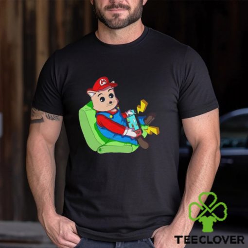 Gamer Cat And Dog T Shirt Lover Gaming Classic Sweatshirt