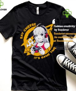 Gamer Girl Power Cheese & Victory shirt