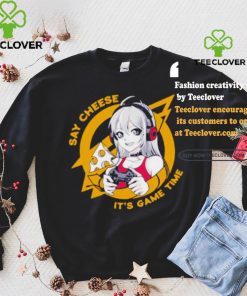 Gamer Girl Power Cheese & Victory hoodie, sweater, longsleeve, shirt v-neck, t-shirt