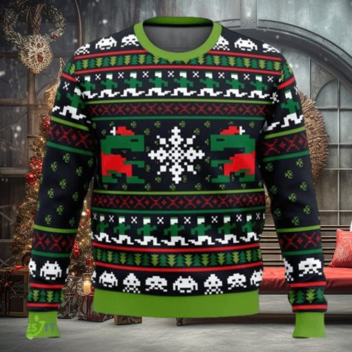 Games of Christmas Past Atari Games 3D Ugly Christmas Sweater Christmas Gift Holiday Gift For Family