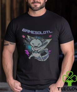 Gamesolotl Axolotl Video Gamer Novelty Salamander Art Shirt