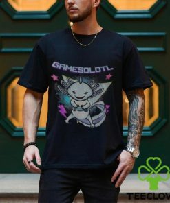 Gamesolotl Axolotl Video Gamer Novelty Salamander Art Shirt