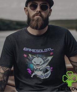 Gamesolotl Axolotl Video Gamer Novelty Salamander Art Shirt