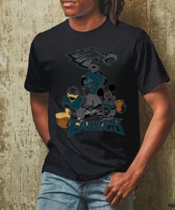 Gangster Mickey Mouse NFL Philadelphia Eagles football players logo shirt 1 Gangster Mickey Mouse NFL Philadelphia Eagles football players logo shirt