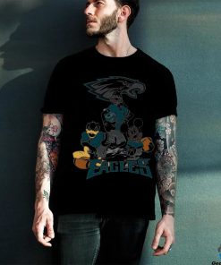 Gangster Mickey Mouse NFL Philadelphia Eagles football players logo shirt 3 Gangster Mickey Mouse NFL Philadelphia Eagles football players logo shirt