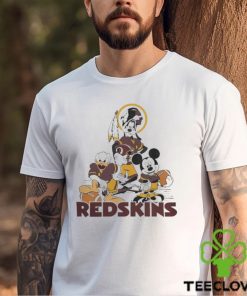 Gangster Mickey Mouse Nfl Washington Redskins Football Players Logo Shirt