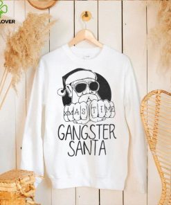 Gangster Santa Christmas T Shirt