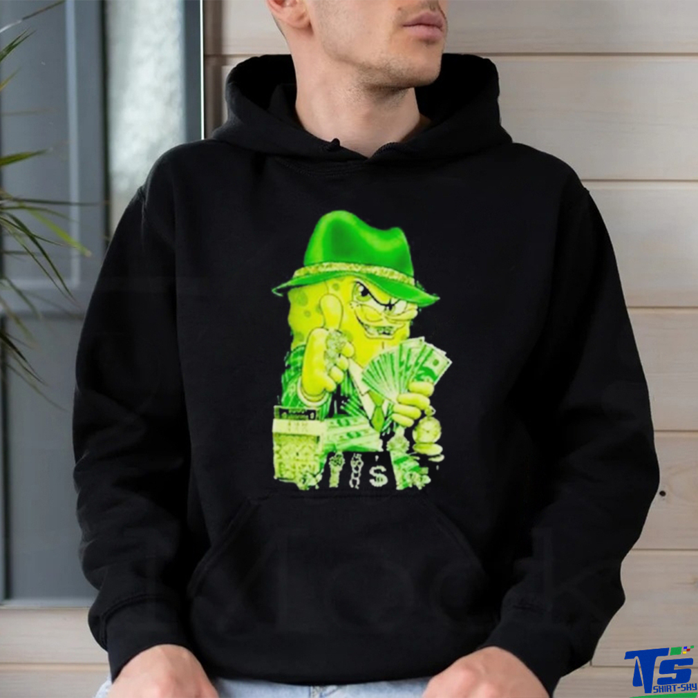 Hood spongebob online shirt