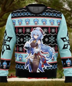 Ganyu Genshin Impact Ugly Christmas Sweater