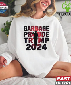 Garbage For Trump Rides In Garbage Truck shirt