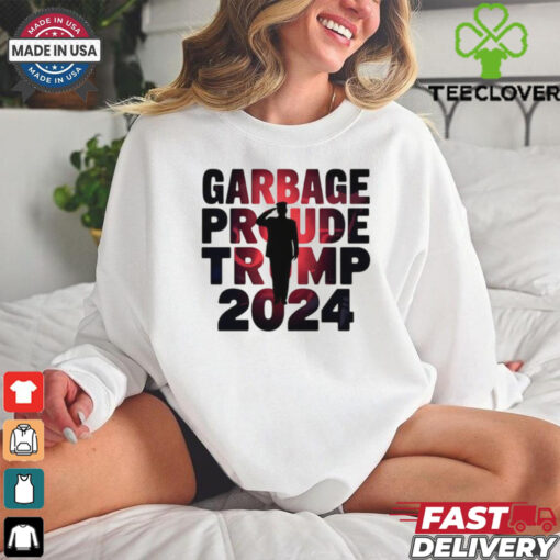 Garbage For Trump Rides In Garbage Truck shirt