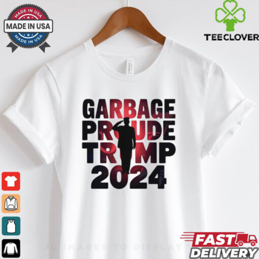 Garbage For Trump Rides In Garbage Truck shirt