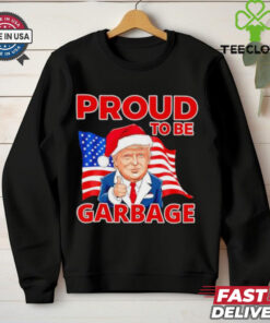 Garbage For Trump Santa Christmas shirt