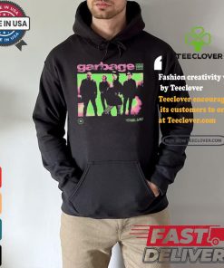 Garbage Pink And Green Photo Tour 2024 T shirt 2 Garbage Pink And Green Photo Tour 2024 T shirt