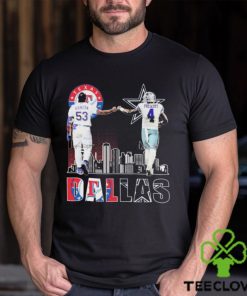 Garcia And Prescott Dallas Sports Skyline Shirt