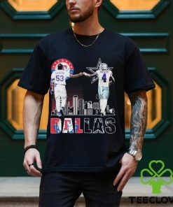 Garcia And Prescott Dallas Sports Skyline Shirt