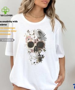 Garden Skull Light Classic T Shirt 2 Garden Skull Light Classic T Shirt