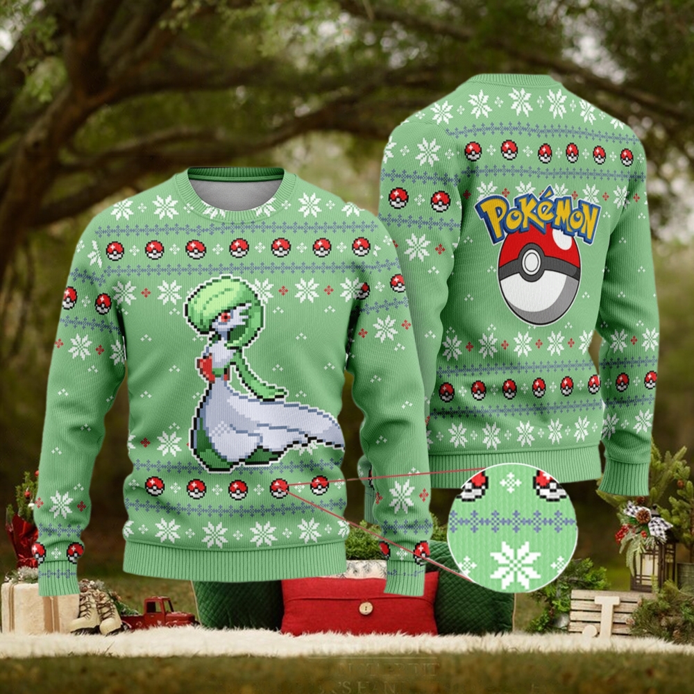Gardevoir Gardevoir Anime Gardevoir Xmas Pocket Monster Gift Ugly Christmas Sweater For Men And Women Gardevoir Gardevoir Anime Gardevoir Xmas Pocket Monster Gift Ugly Christmas Sweater For Men And Women