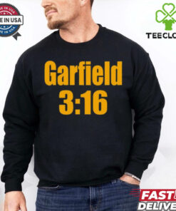 Garfield 3 16 Fuck Mondays Eat Lasagna T Shirt