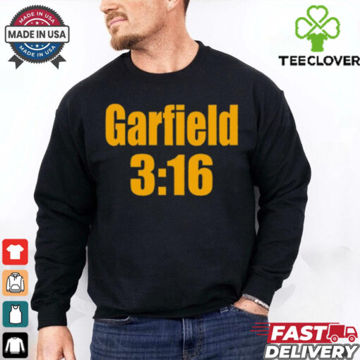 Garfield 3 16 Fuck Mondays Eat Lasagna T Shirt