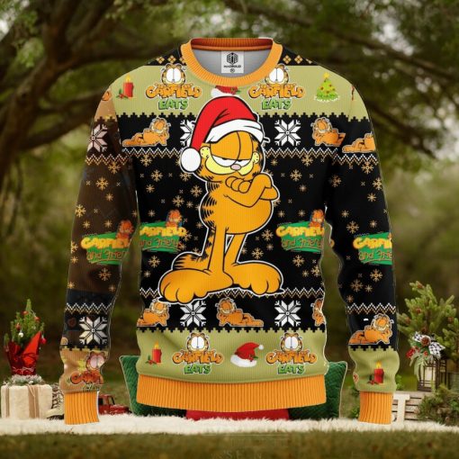 Garfield 3D Ugly Christmas Sweater Amazing Gift Men And Women Christmas Gift