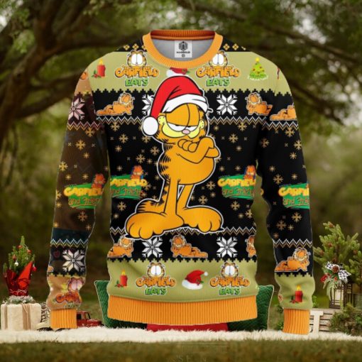 Garfield 3D Ugly Christmas Sweater For Men Women