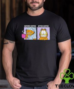 Garfield Before Coffee and After Coffee hoodie, sweater, longsleeve, shirt v-neck, t-shirt