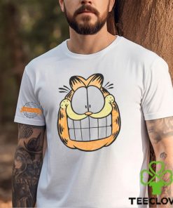 Garfield Big Face 90s White Shirt