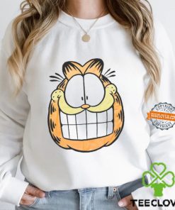 Garfield Big Face 90s White Shirt