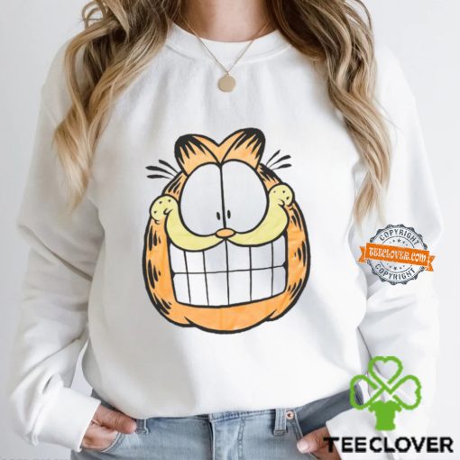 Garfield Big Face 90s White Shirt