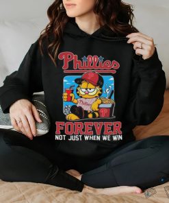 Garfield Cat Philadelphia Phillies Forever Not When Win 2024 T shirt