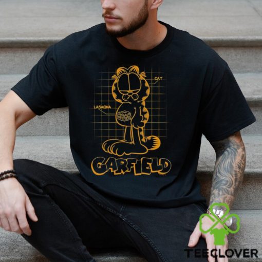 Garfield Cat Schematic Lasagna Poster shirt