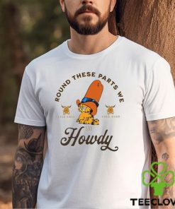 Garfield Cowboy Say Howdy, Live Free Love Hard Shirt