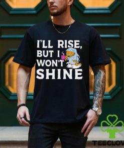 Garfield I’ll Rise, But I Won’t Shine Coffee Garfield shirt