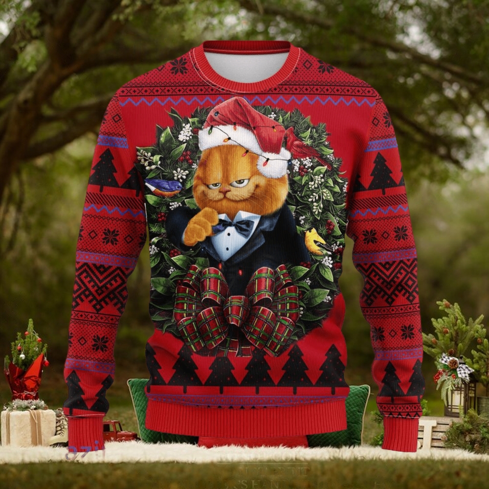 Garfield Odie Film Noel Mc Ugly Christmas Sweater 3D Gift For Men And Women Garfield Odie Film Noel Mc Ugly Christmas Sweater 3D Gift For Men And Women
