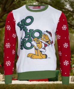 Garfield Santa HO HO HO Ugly Christmas Sweater