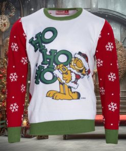Garfield Santa HO HO HO Ugly Christmas Sweater